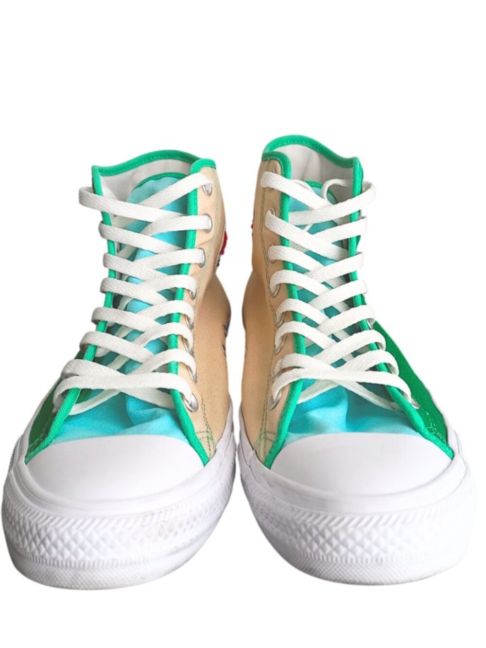 Converse Chuck Taylor All Star High Top - Peanuts Edition Green/Tan, Men 9.5